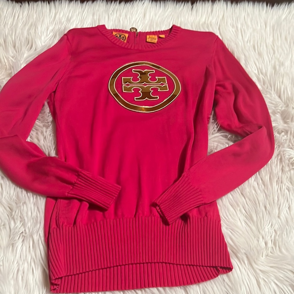 Pink Tory Burch sweater